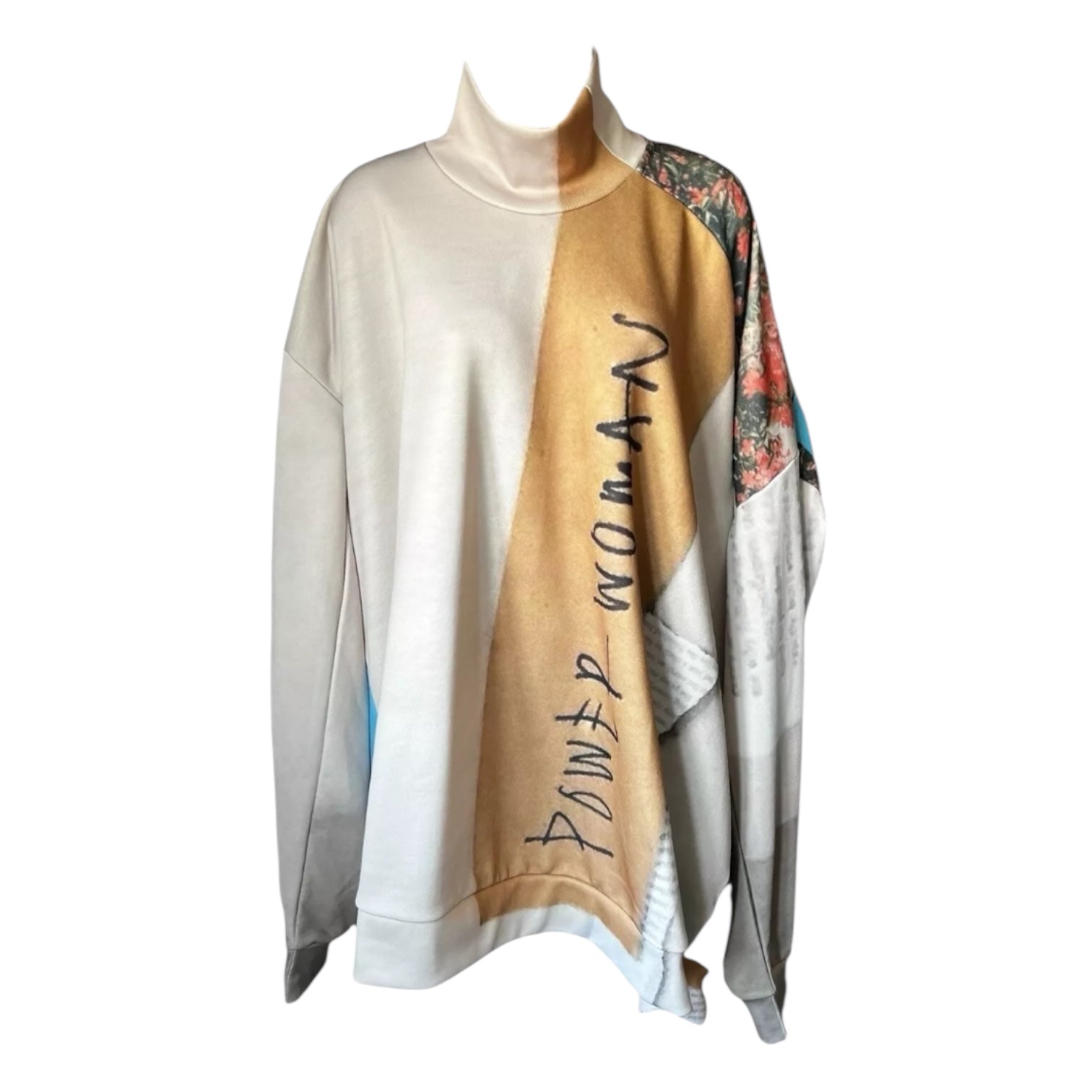 Marques’Almeida Patchwork Dress Jumper – Oversized, S