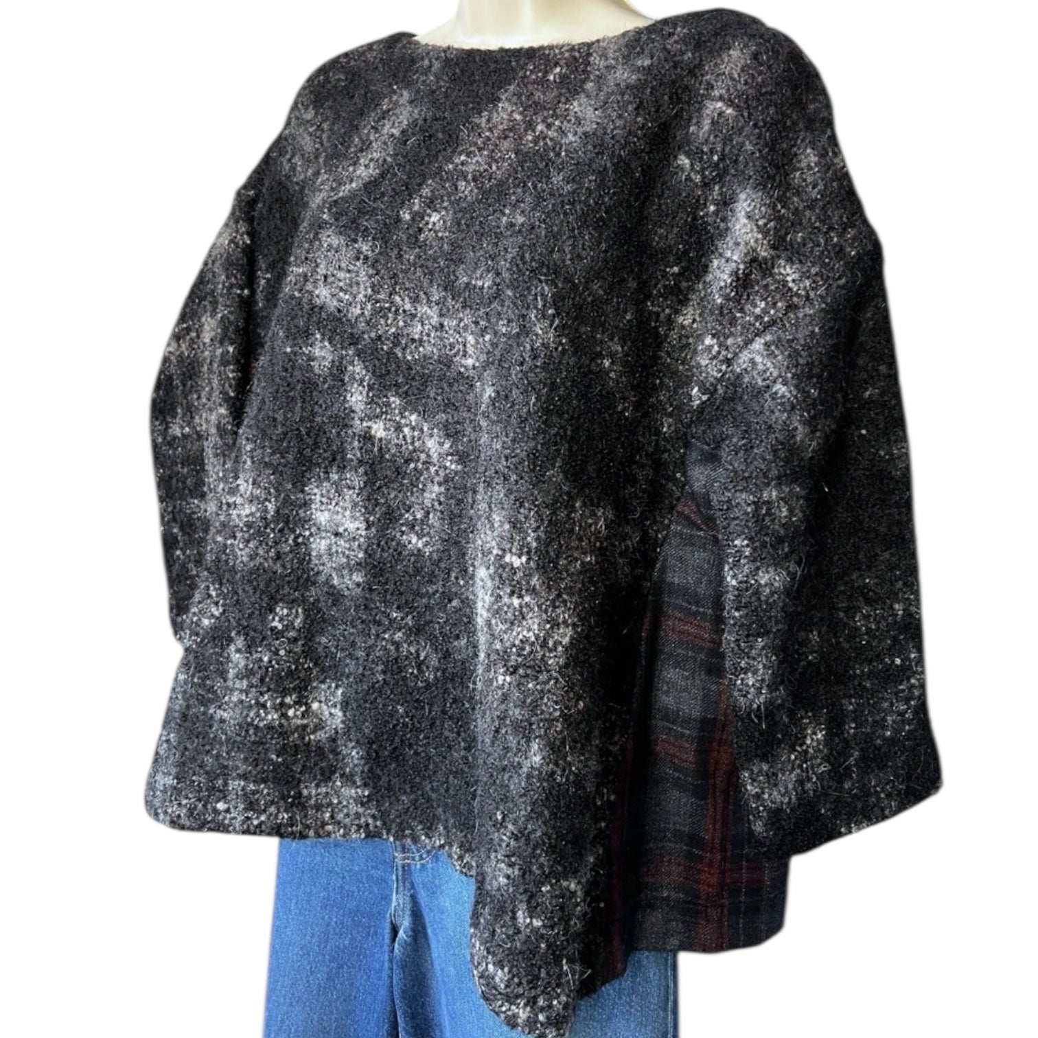 HIGH Use by Claire Campbell Oversized Wool Alpaca Jumper -  UK12