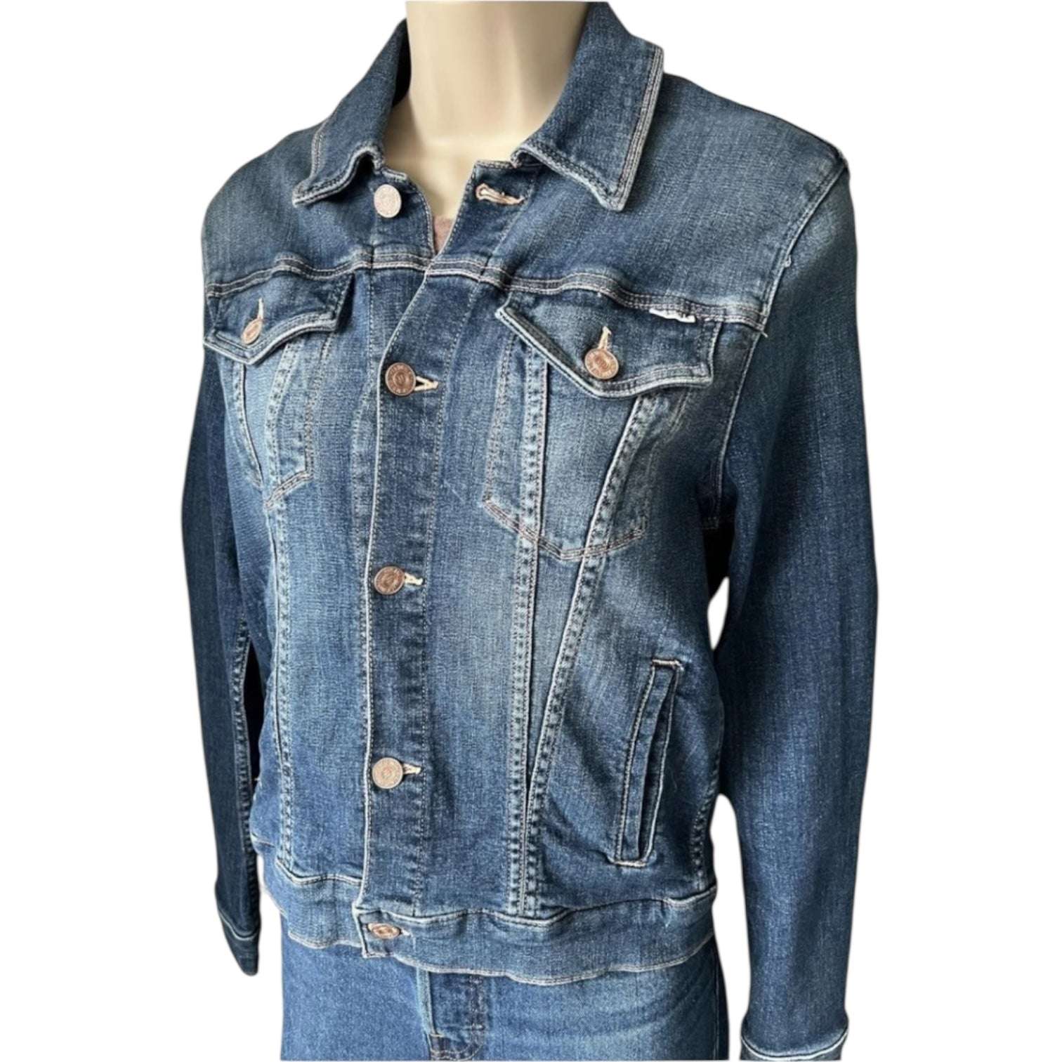 Mother Denim The Pocket Bruiser Jacket – Fitted, Size S – pre-loved