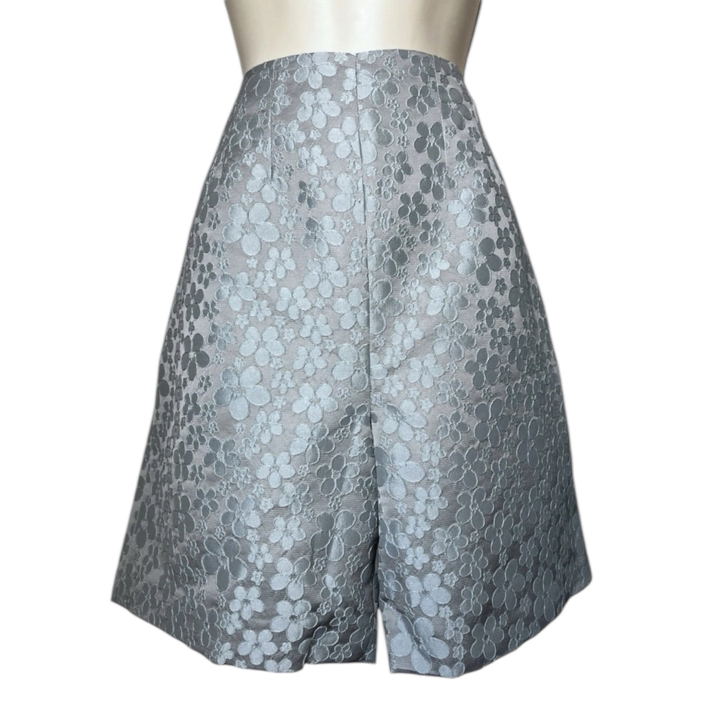Alexa Chung Daisy Floral Jacquard High Rise Tailored Shorts - UK12