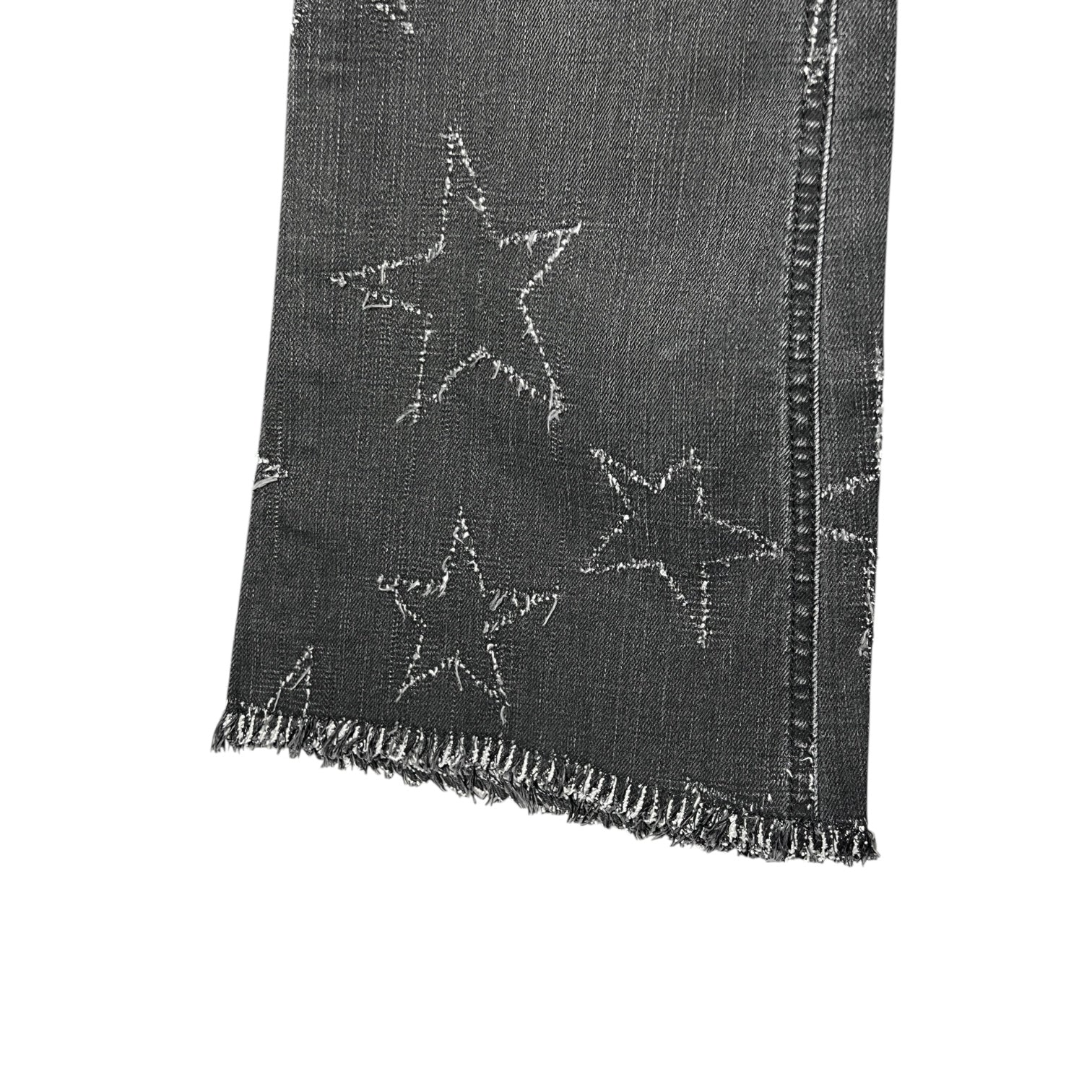 Stella McCartney Faded Black Star Bootcut Crop Jeans – 30