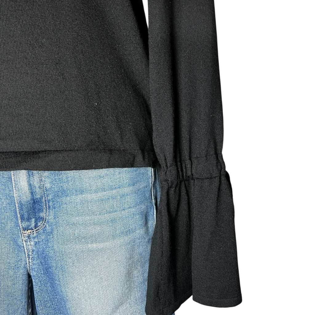 P.A.R.O.S.H. Flare Sleeve Wool Sweater – Tie Detail, Size S