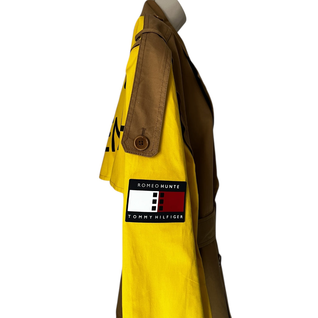 Tommy Hilfiger x Romeo Hunte Limited “It’s Just a Trench” Oversized Convertible Trench Coat - S