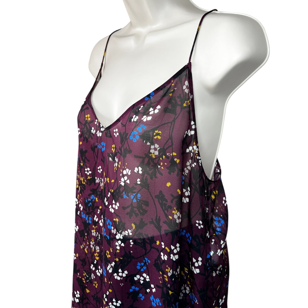 Dorothee Schumacher Floral Silk Camisole Top - Shee, sz 4 (UK12)