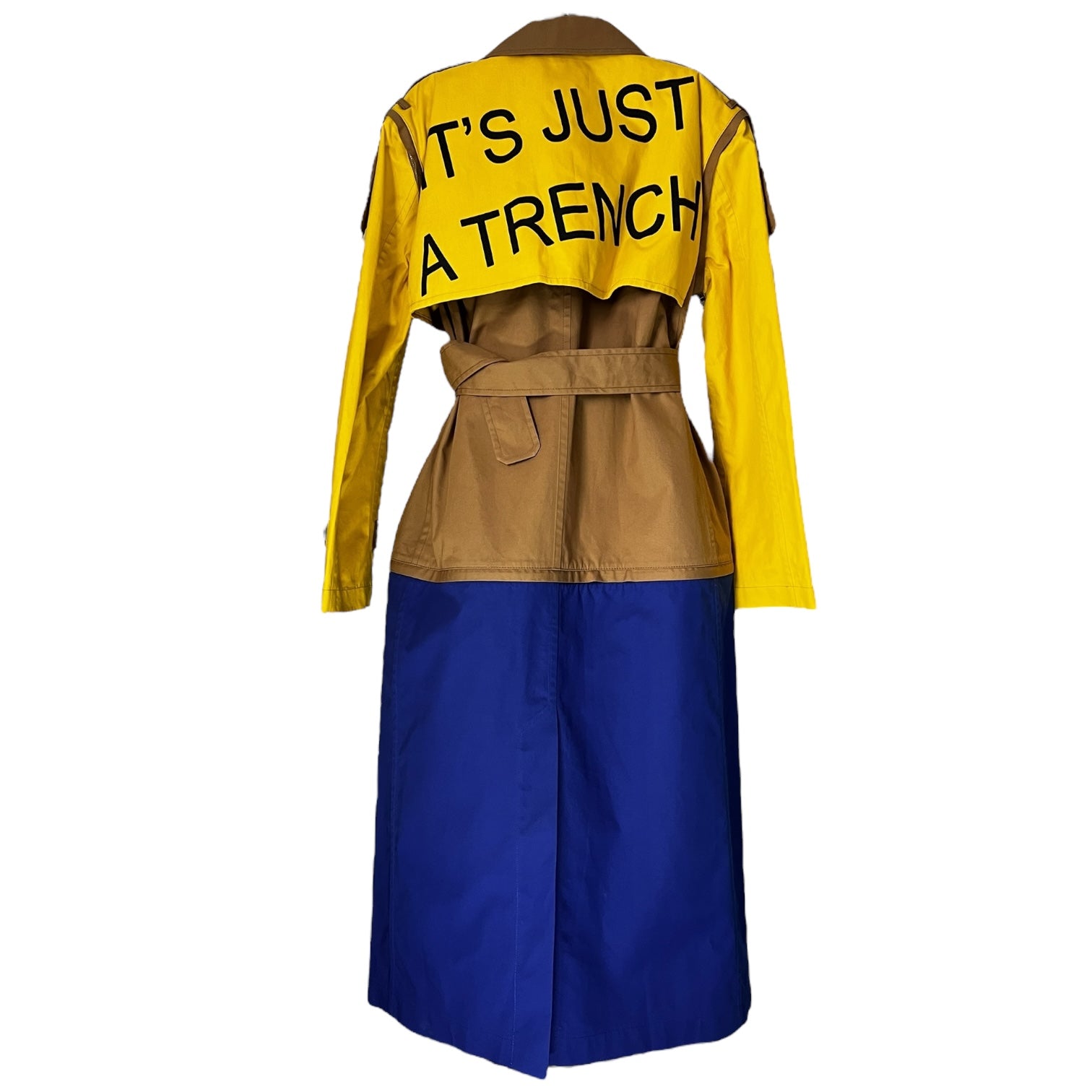 Tommy Hilfiger x Romeo Hunte Limited “It’s Just a Trench” Oversized Convertible Trench Coat - S