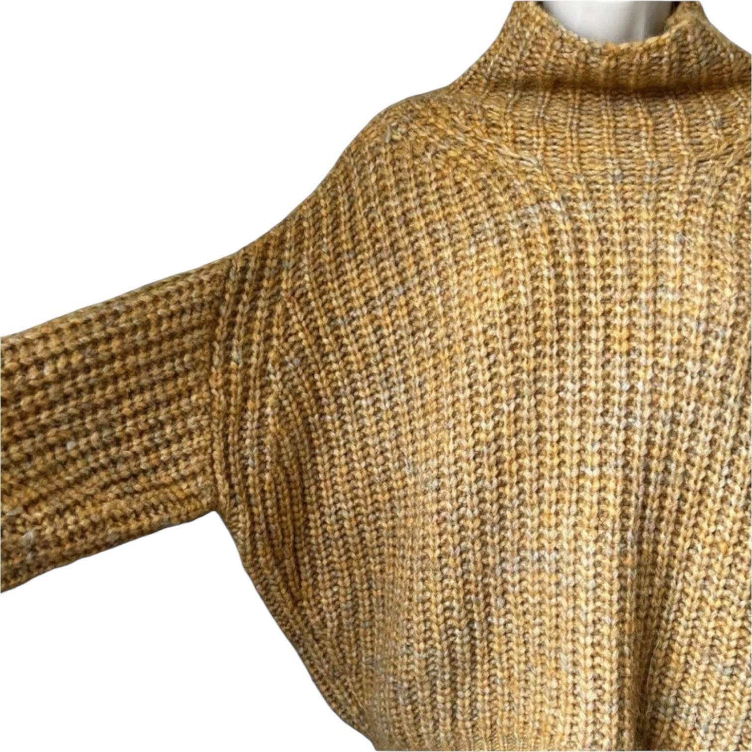Isabel Marant Alpaca Wool Knit Jumper – Oversized, Mustard, FR38 – pre-loved