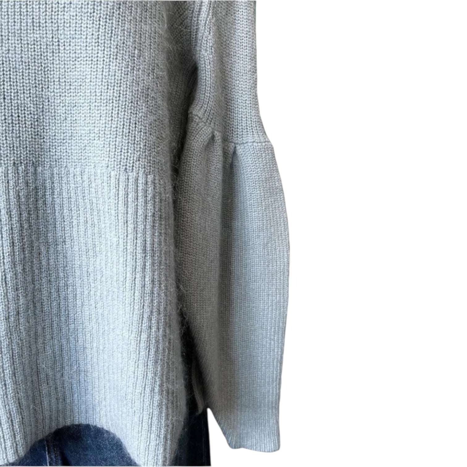 Viktoria & Woods Chunky Mohair-Blend Oversized Jumper – High Neck, UK 6–8 – pre-loved