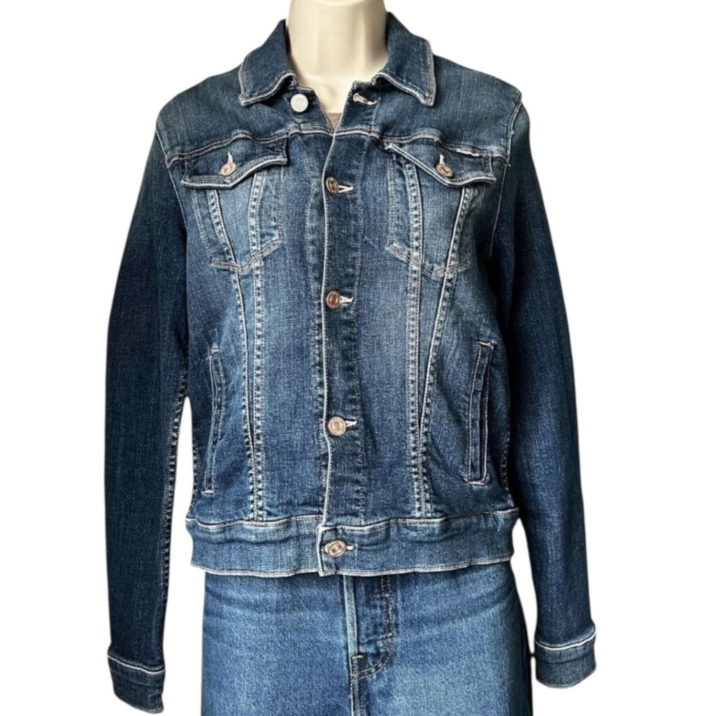 Mother Denim The Pocket Bruiser Jacket – Fitted, Size S – pre-loved