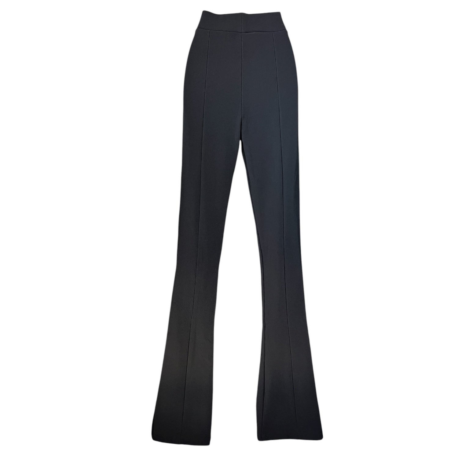 Remain Birger Christensen Ribbed Zip-Cuff Leggings Trousers – Black, EU38 (UK10)