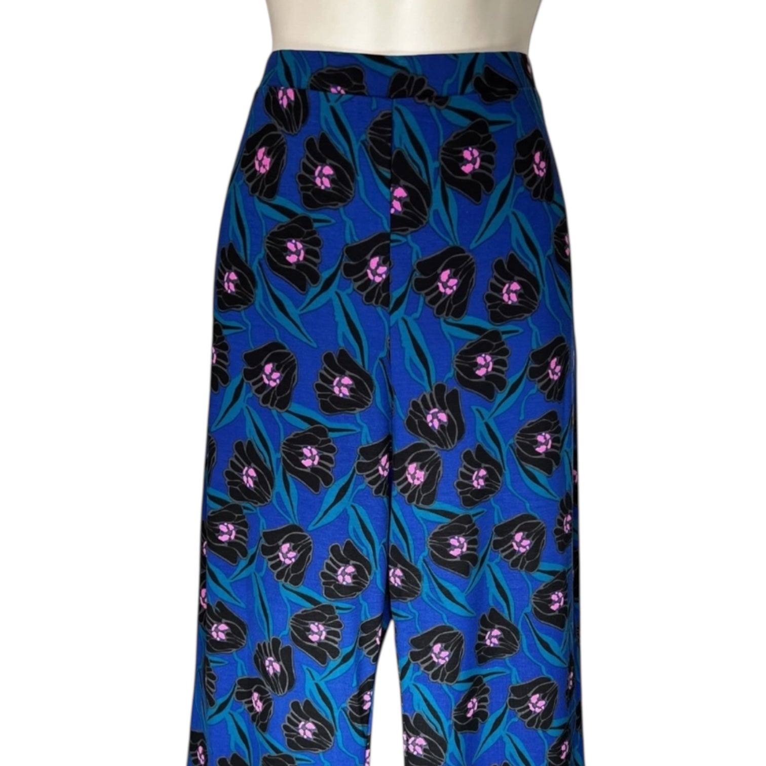 Diane von Furstenberg Brooklyn Fortune Vine Jersey Flared Pants – US8