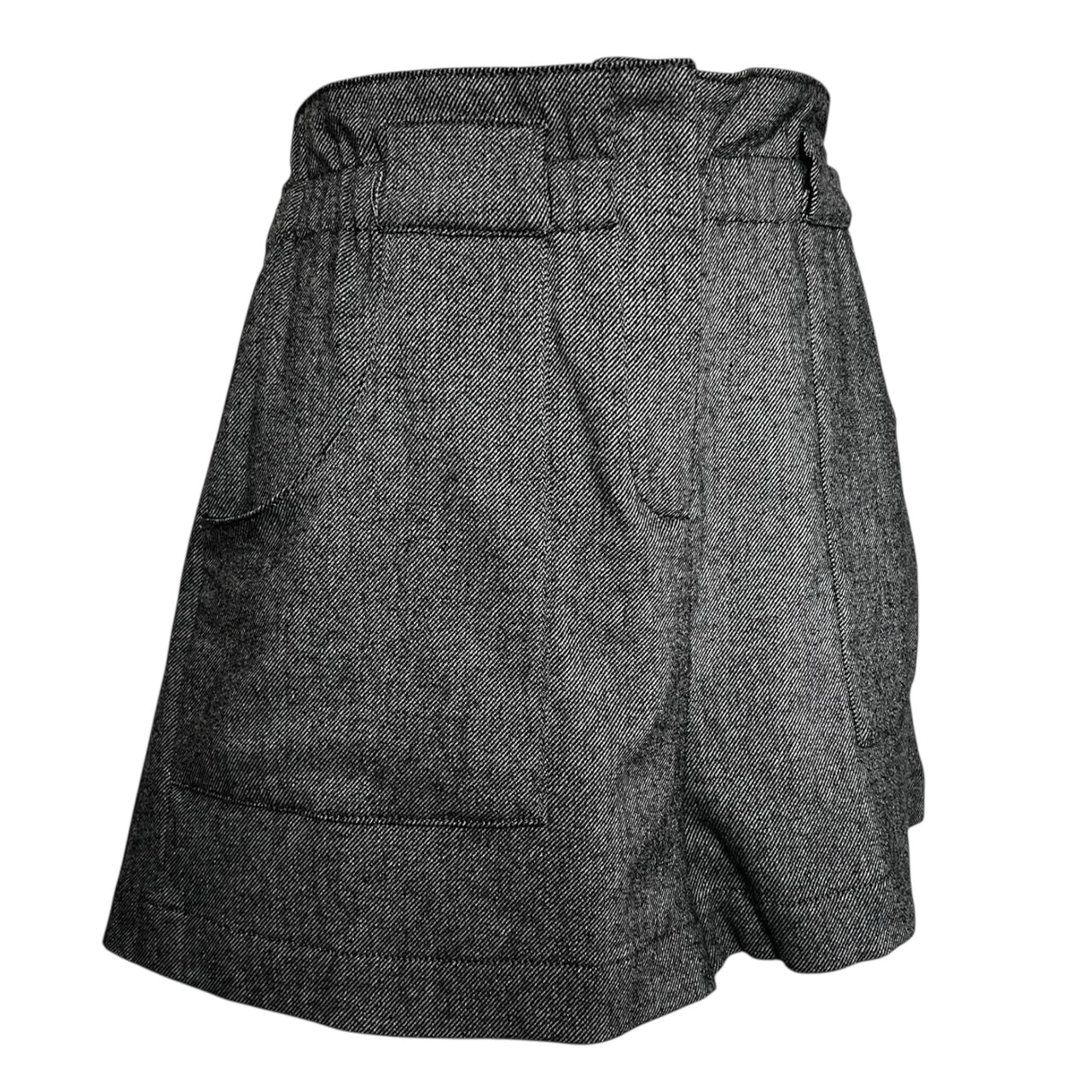 Ba&sh Wool Blend High-Rise Shorts – Size 1 (UK8)