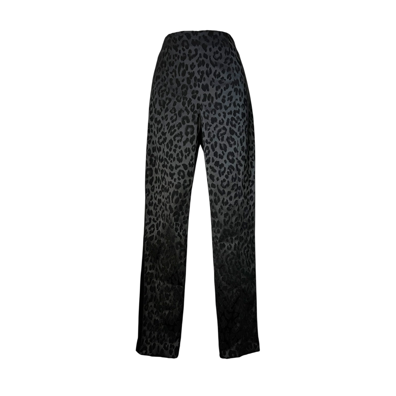 Veronica Beard Honolulu Leopard Jacquard Tuxedo Trousers – Tailored Fit, US 4 – pre-loved