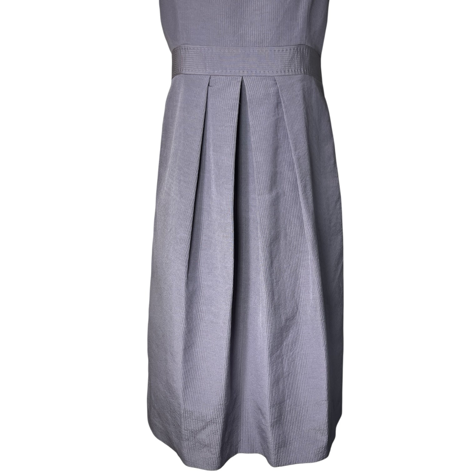 Vintage Moschino Cheap & Chic Pinafore Dress – Cord Linen Blend, UK12