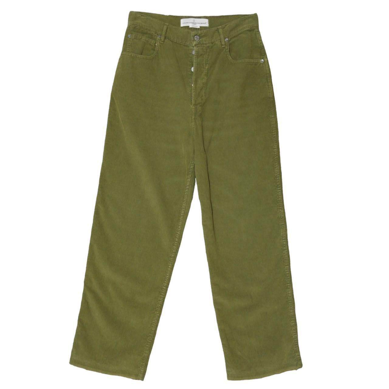Golden Goose Corduroy Wide Leg Jeans – High Waisted Cropped, Sz 30 – pre-loved