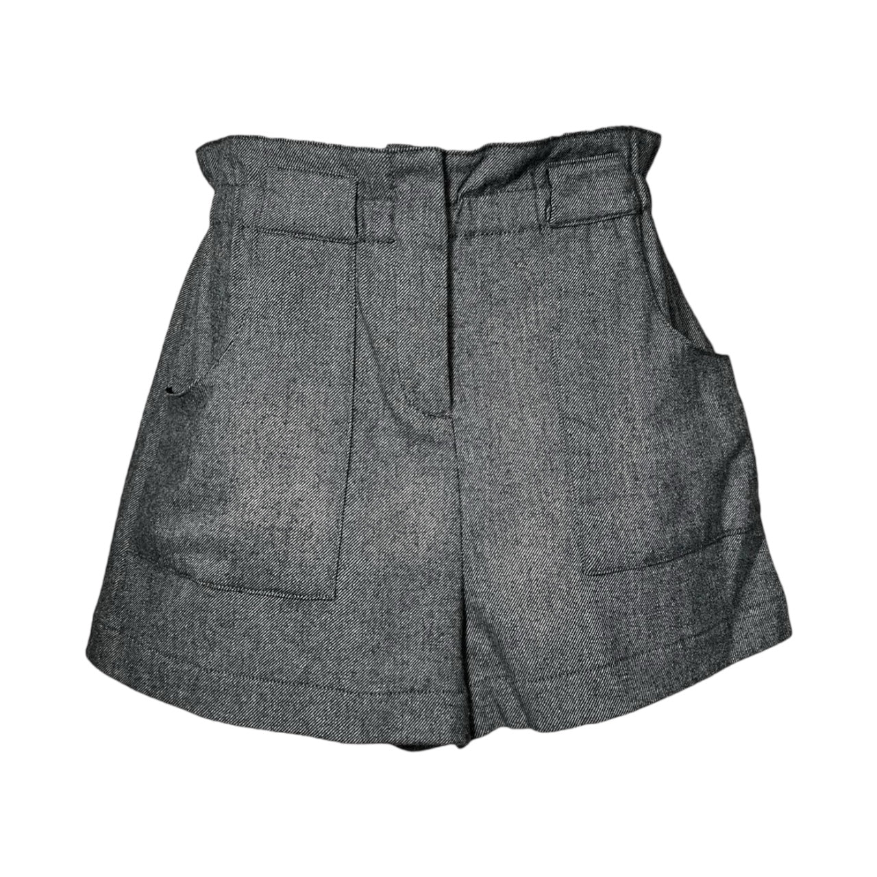 Ba&sh Wool Blend High-Rise Shorts – Size 1 (UK8)