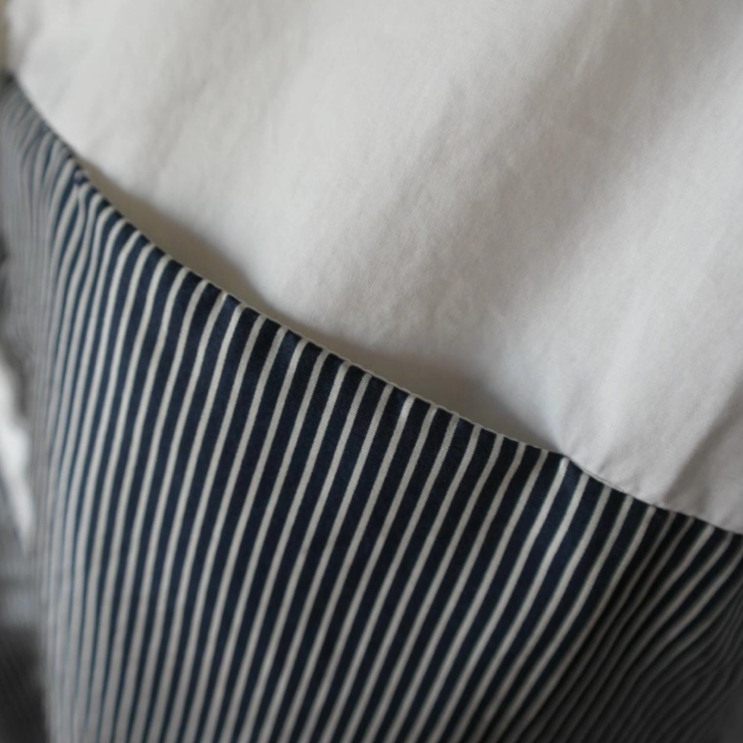MaxMara Weekend Silk Cotton Striped Shirt – Relaxed Fit, UK10 – pre-loved