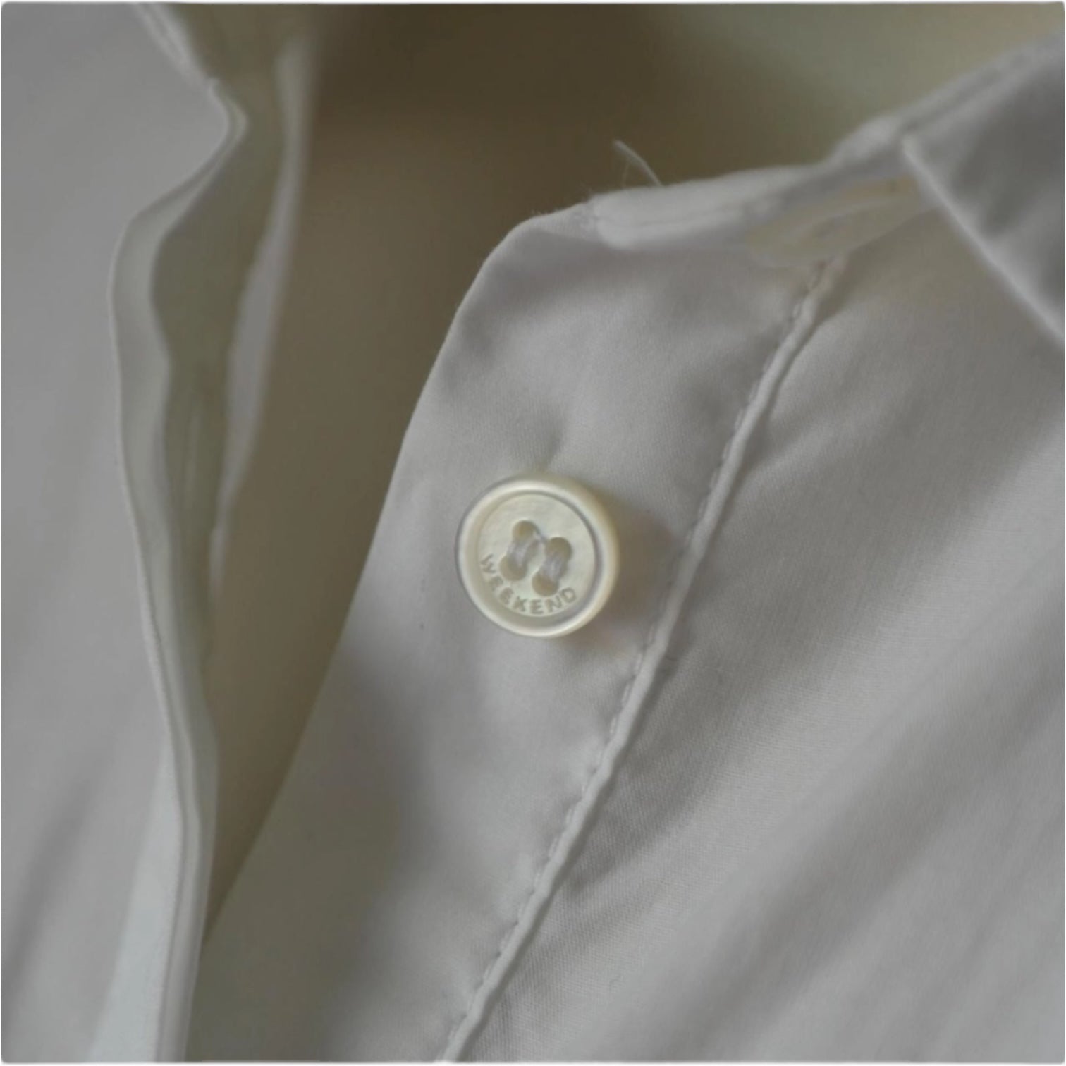 MaxMara Weekend Silk Cotton Striped Shirt – Relaxed Fit, UK10 – pre-loved