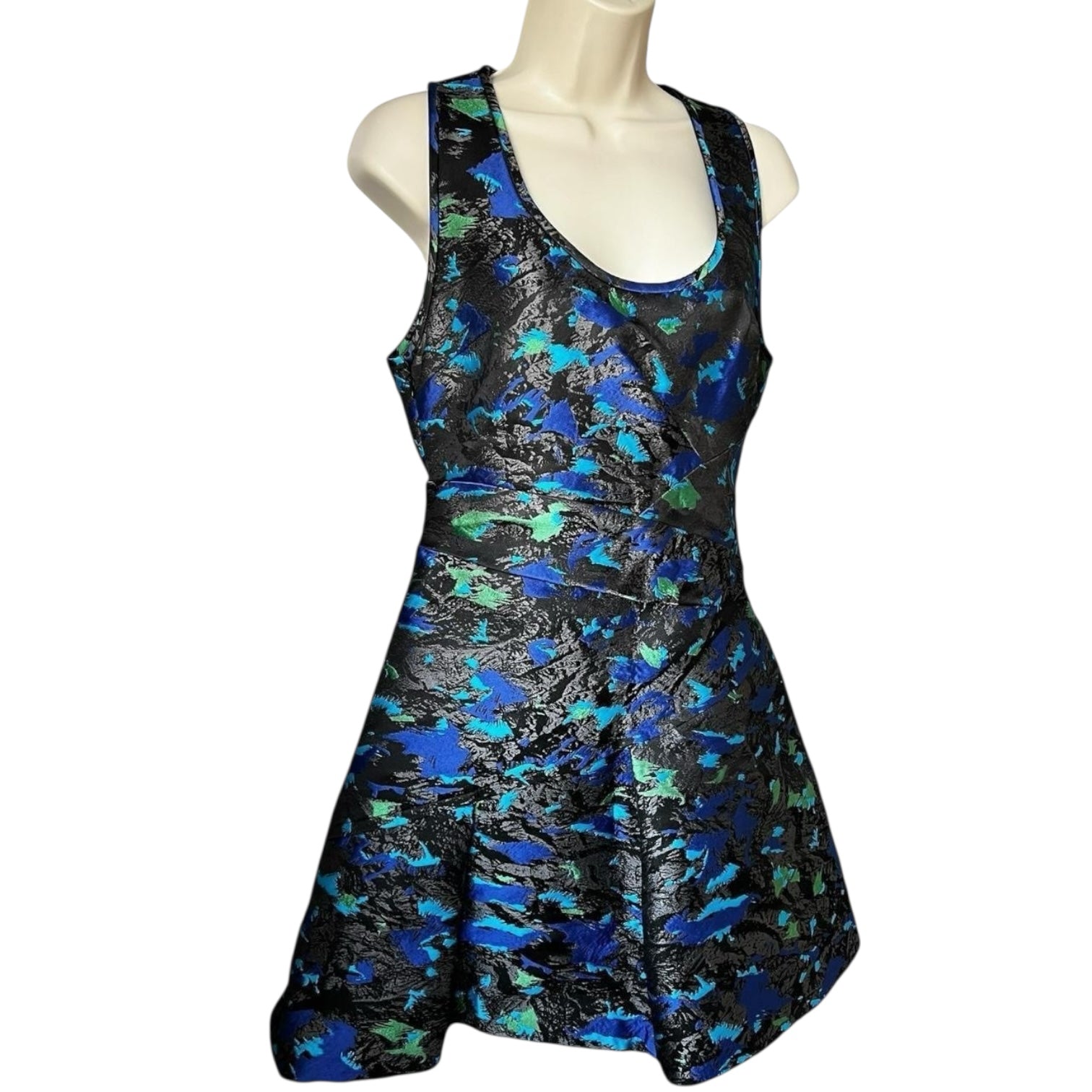 Proenza Schouler Silk Jacquard Mini Dress – Fit & Flare, US6 (UK10)