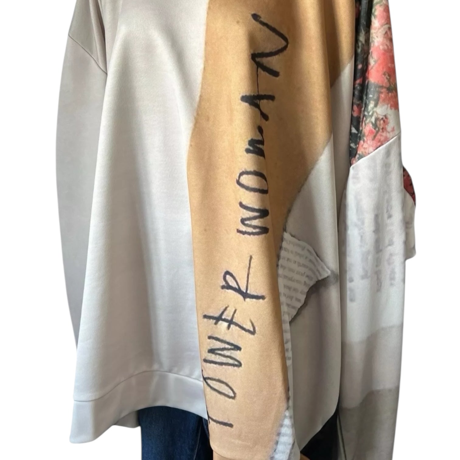 Marques’Almeida Patchwork Dress Jumper – Oversized, S