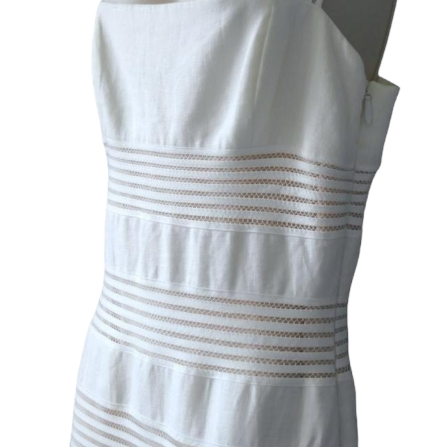 Zimmermann The Corsage Linen Orchid Belt Midi Dress – Sz 2 (UK12)