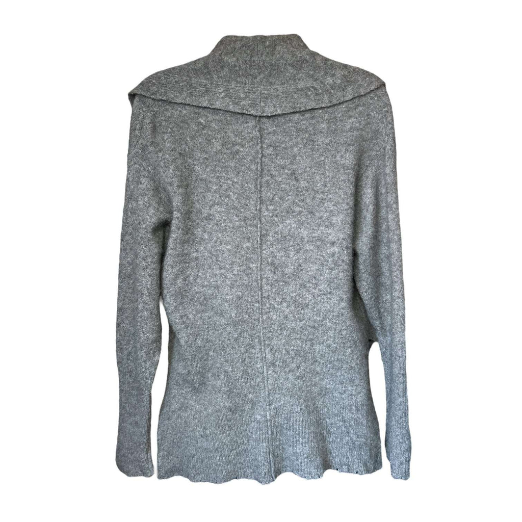 Zadig & Voltaire Eyelet Distressed Cashmere Cardigan – Open Front, Size XS/S – pre-loved