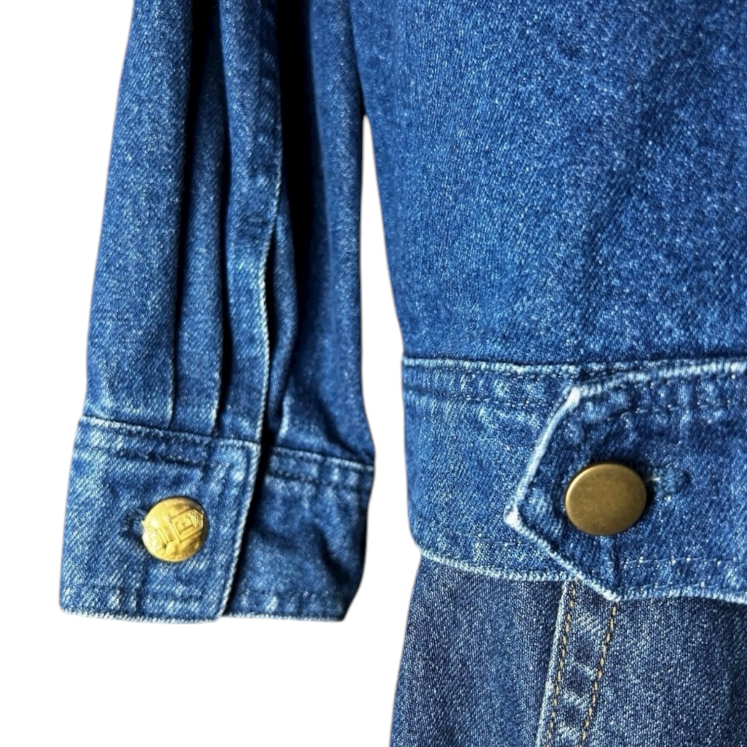 Vintage Escada Denim Chore Jacket – Western Quilted Liner, FR36