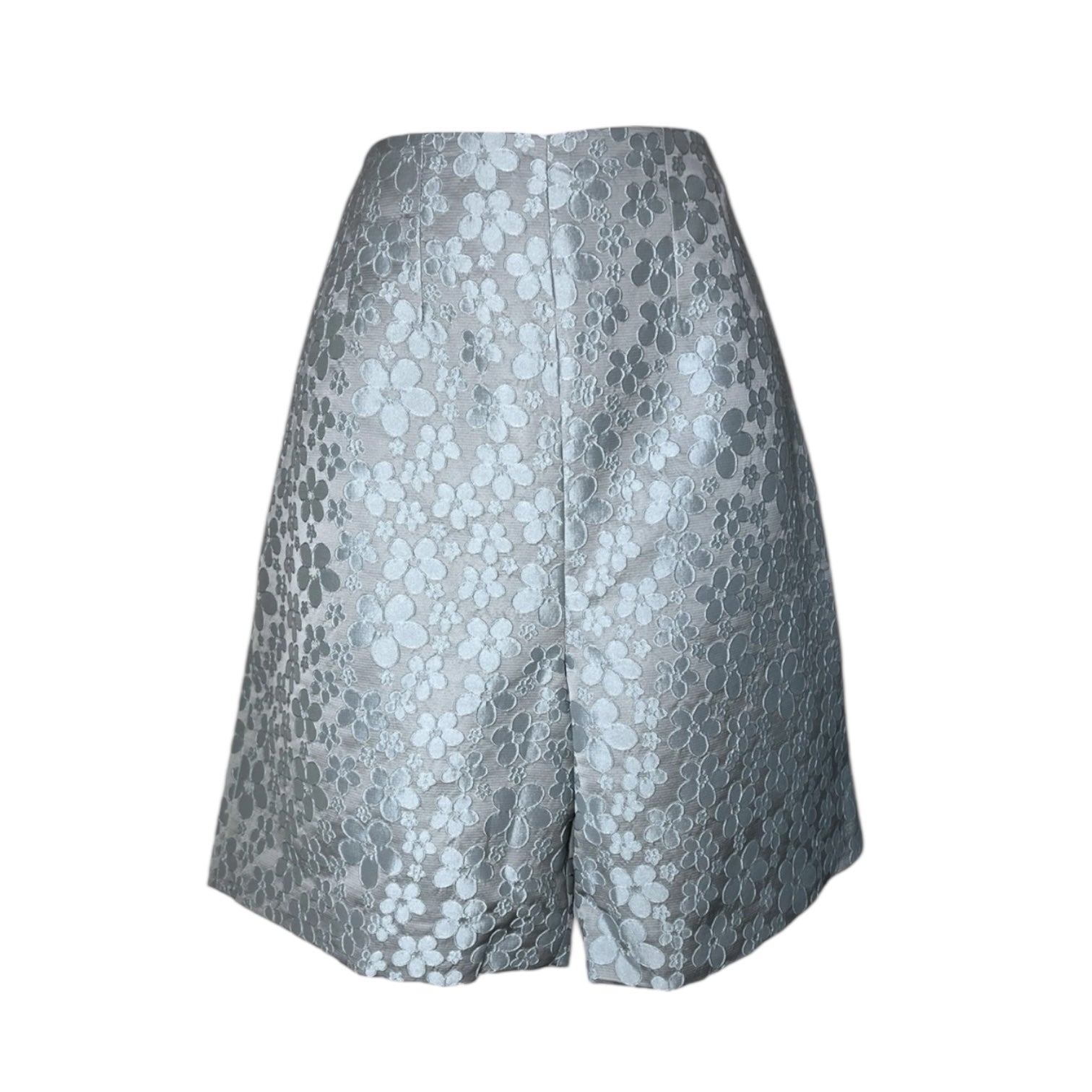 Alexa Chung Daisy Floral Jacquard High Rise Tailored Shorts - UK12