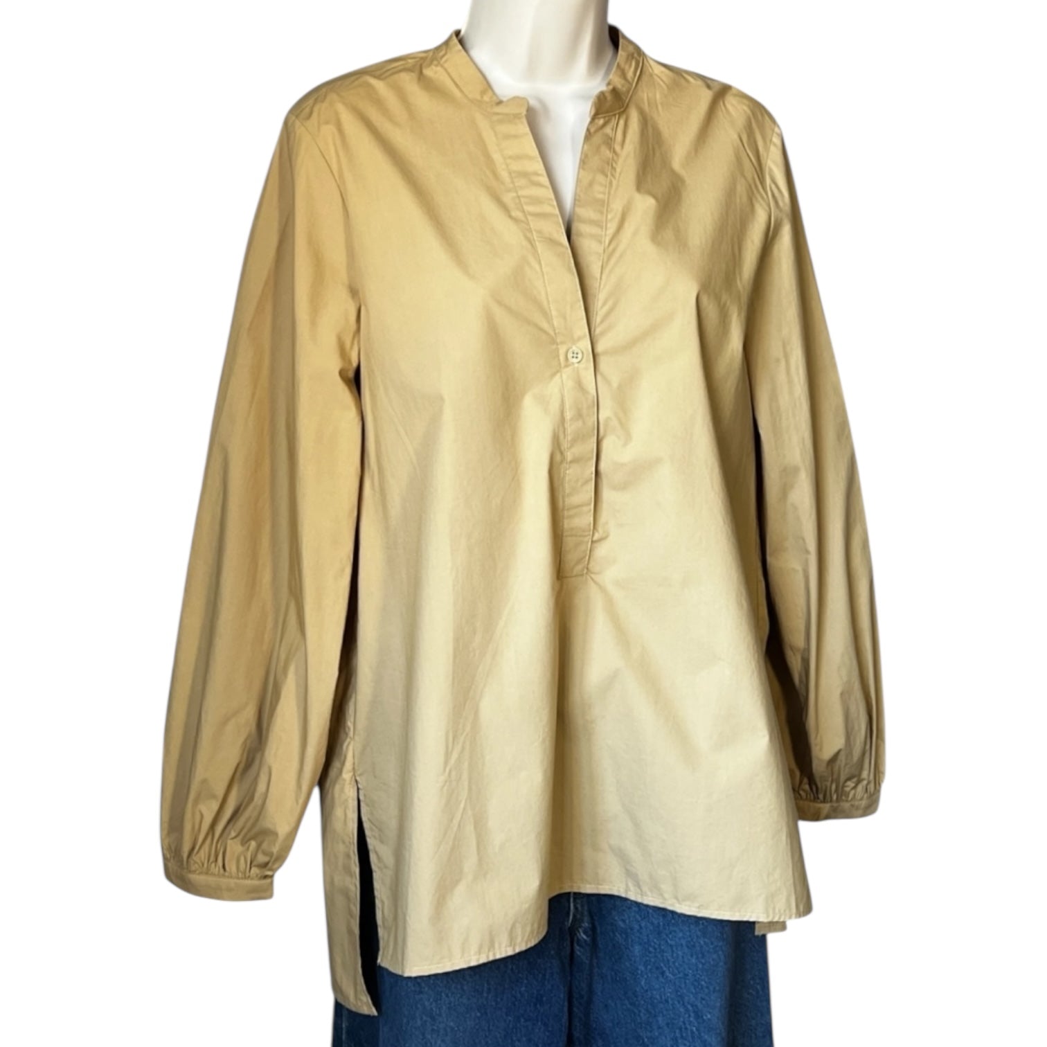 Momoni Poplin Tunic Shirt - Cotton, IT40