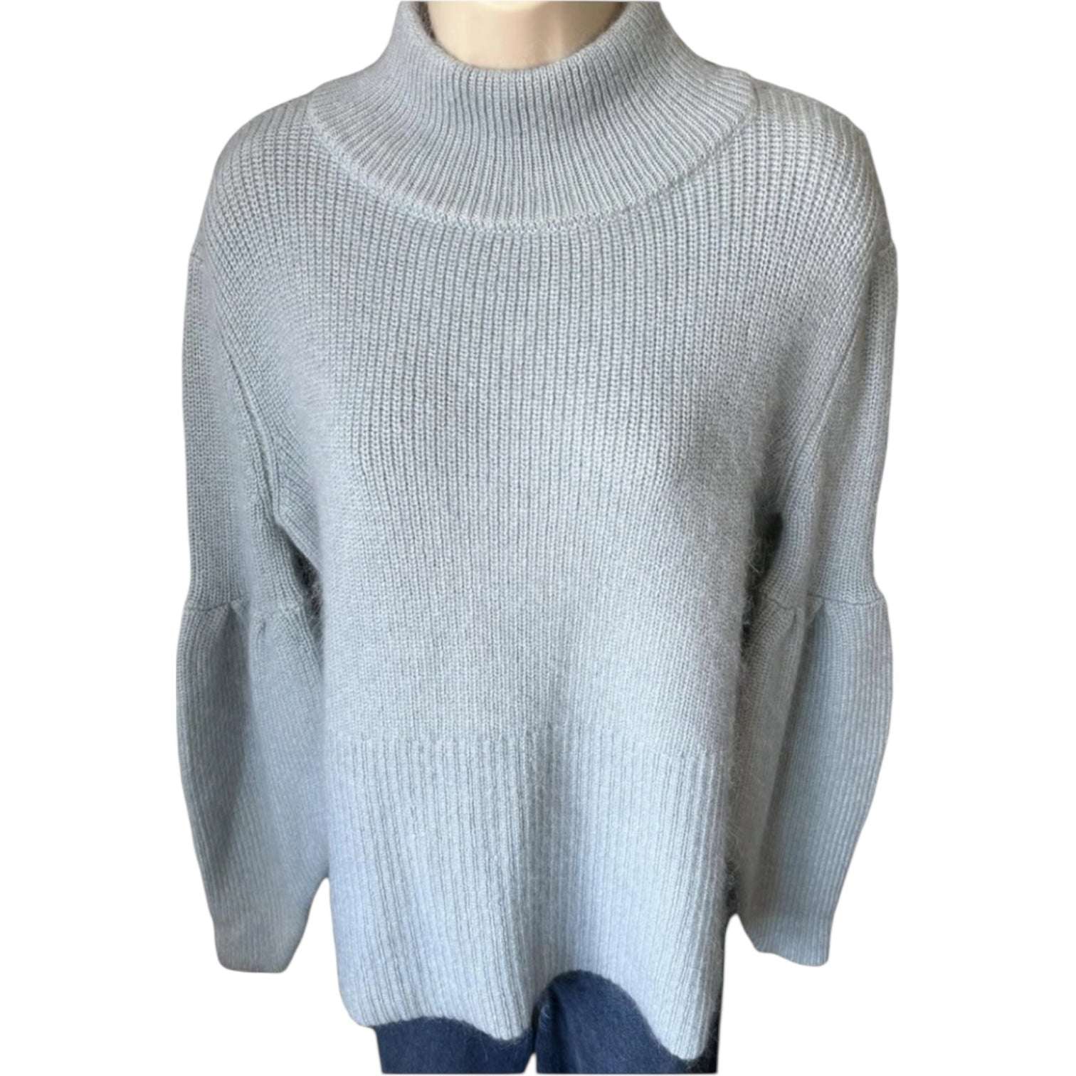 Viktoria & Woods Chunky Mohair-Blend Oversized Jumper – High Neck, UK 6–8 – pre-loved