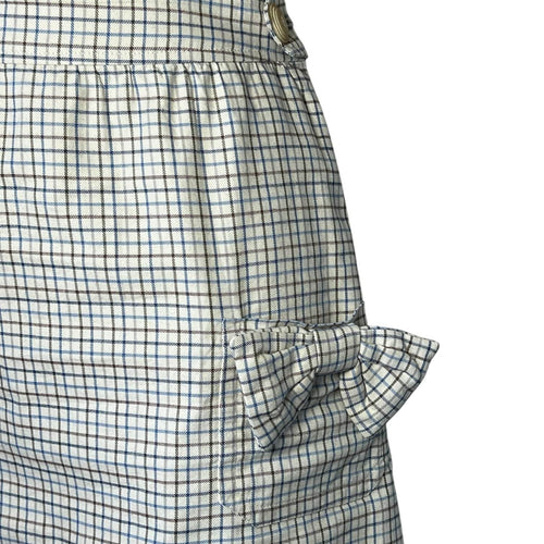 A.P.C. Checked Mini Skirt – Bow Detail, Retro Preppy Academia Style, EU 40 – pre-loved