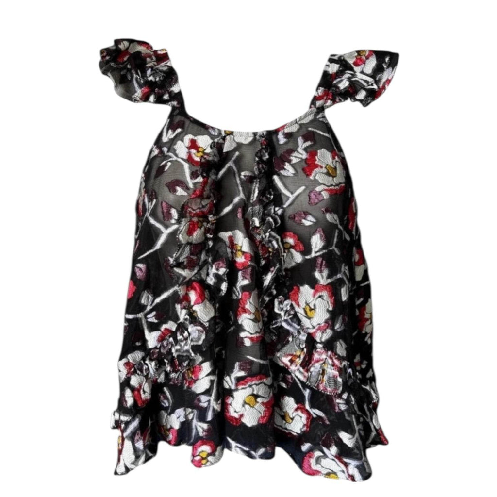 Isabel Marant “Piety” Silk Top – Black, FR36 – pre-loved