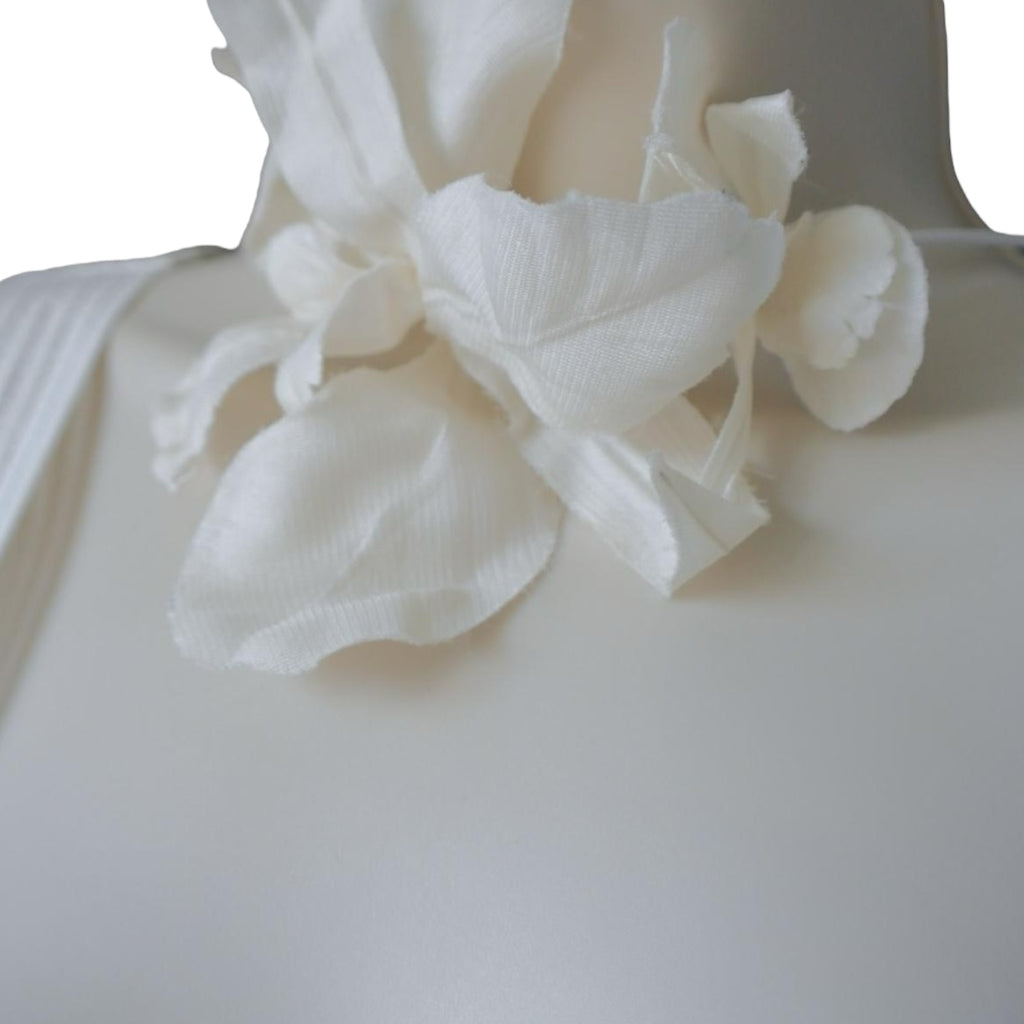 Zimmermann The Corsage Linen Orchid Belt Midi Dress – Sz 2 (UK12)