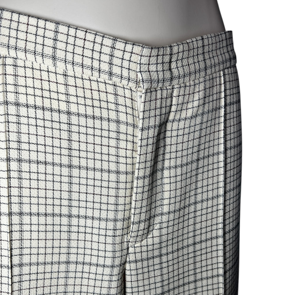 Isabel Marant Cotton Cropped Straight-Leg Trousers - Check, FR36