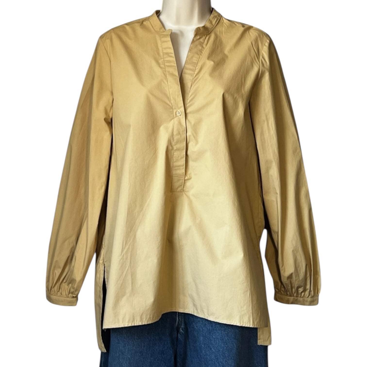 Momoni Poplin Tunic Shirt - Cotton, IT40