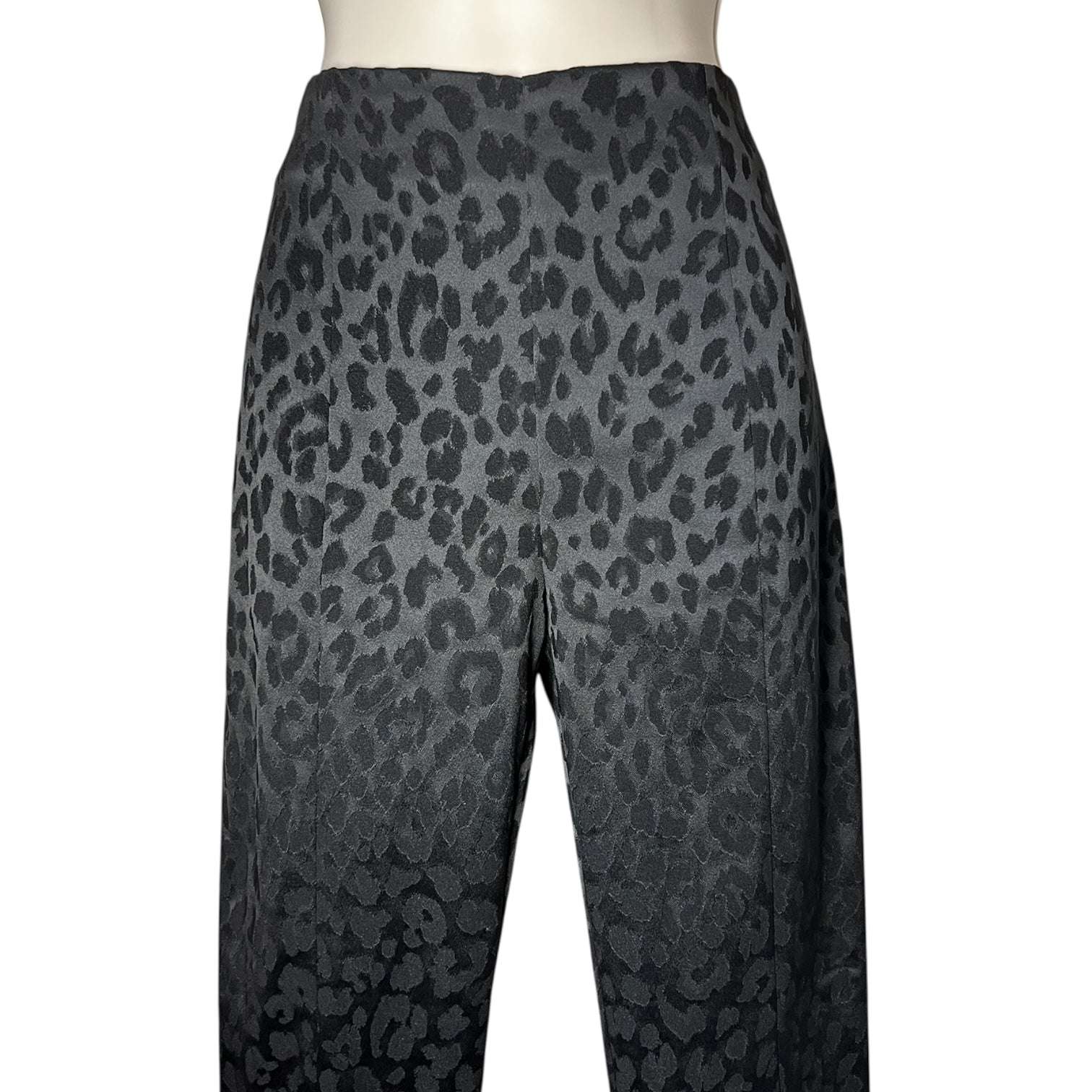 Veronica Beard Honolulu Leopard Jacquard Tuxedo Trousers – Tailored Fit, US 4 – pre-loved