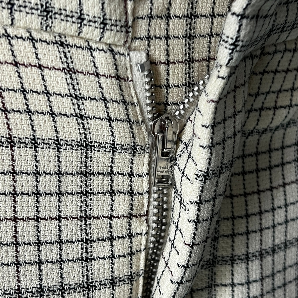 Isabel Marant Cotton Cropped Straight-Leg Trousers - Check, FR36