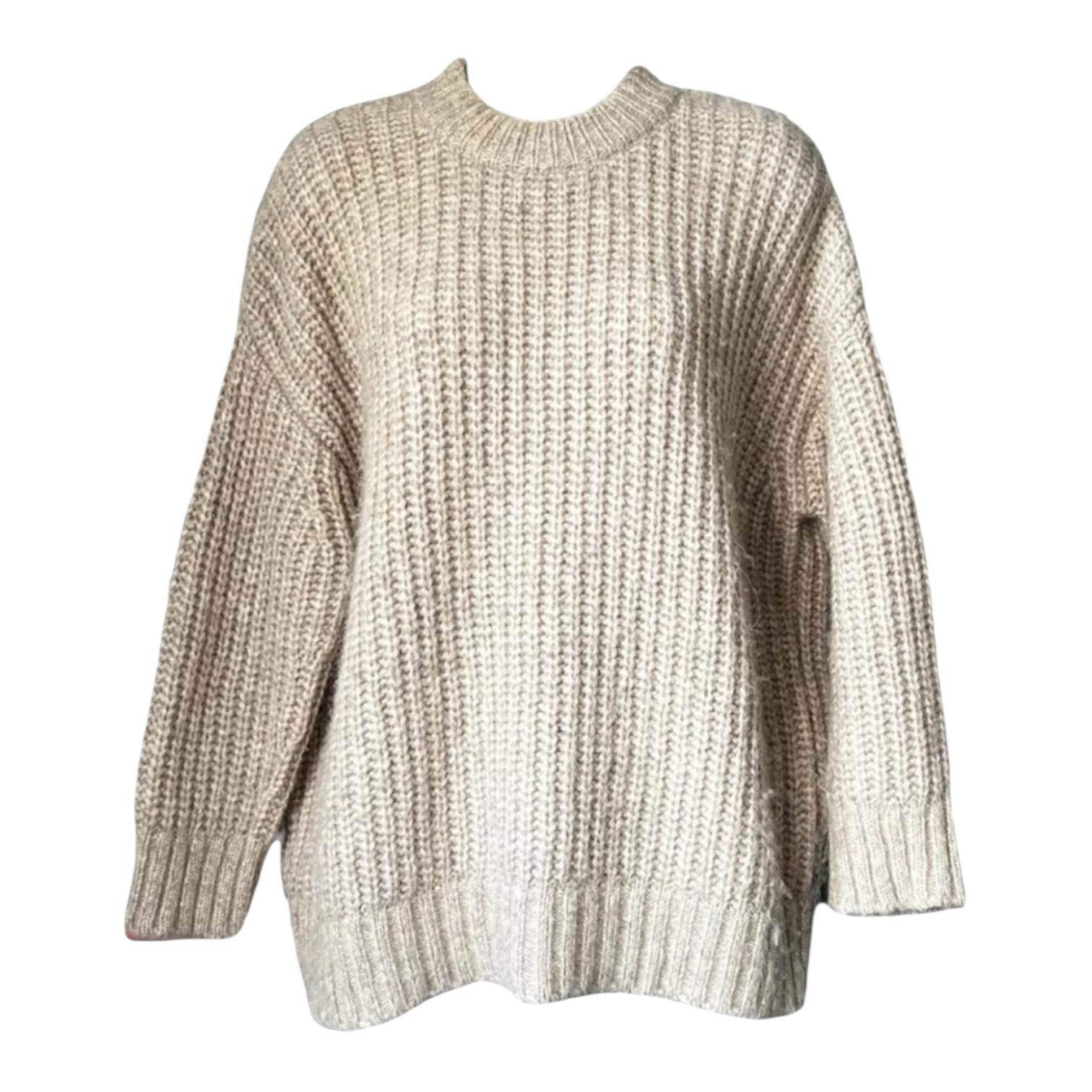 Jenni Kayne Oversized Alpaca Knit Jumper – Cocoon Silhouette, Size XXS – pre-loved