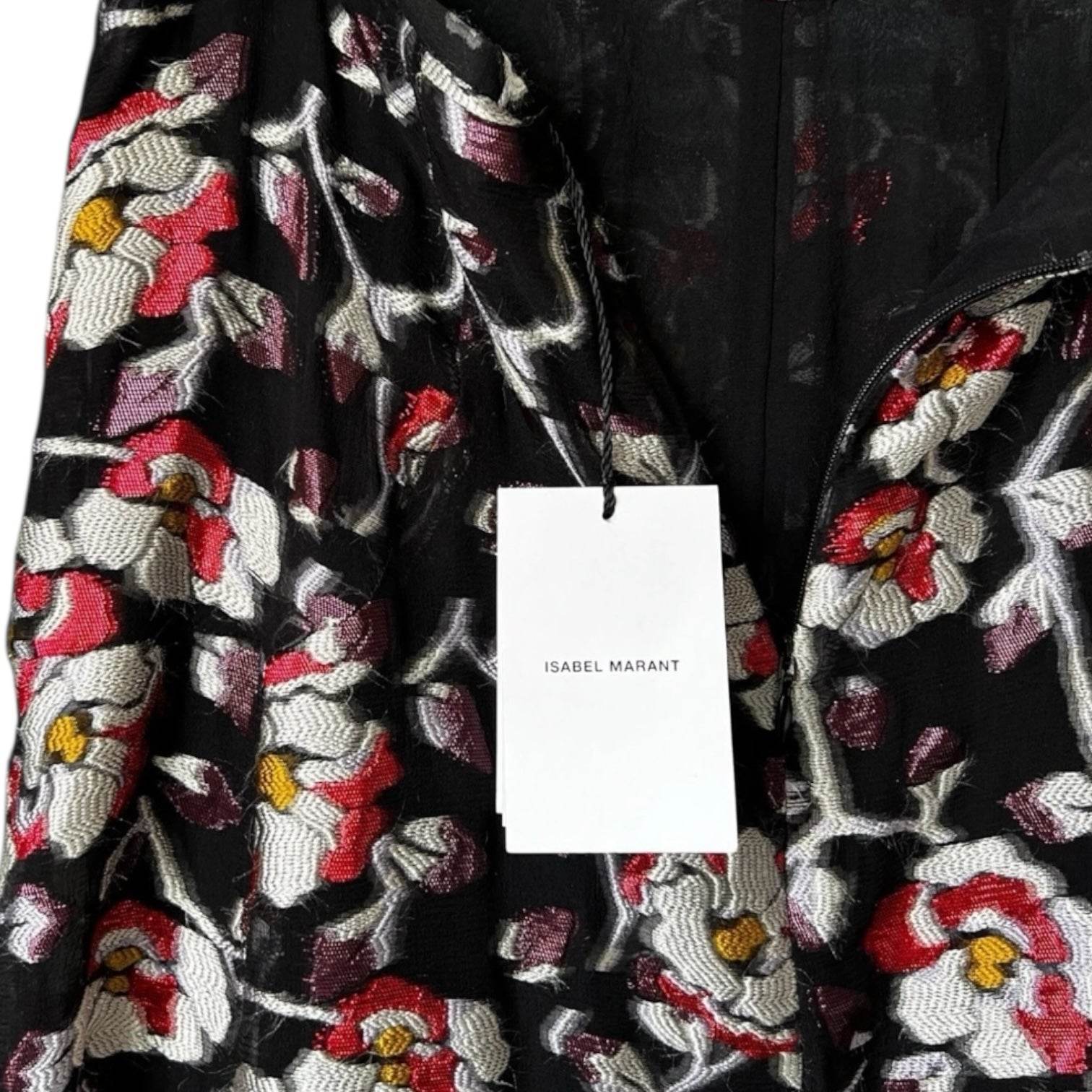Isabel Marant “Peace” Maxi Skirt – Silk Jacquard, FR36 – pre-loved