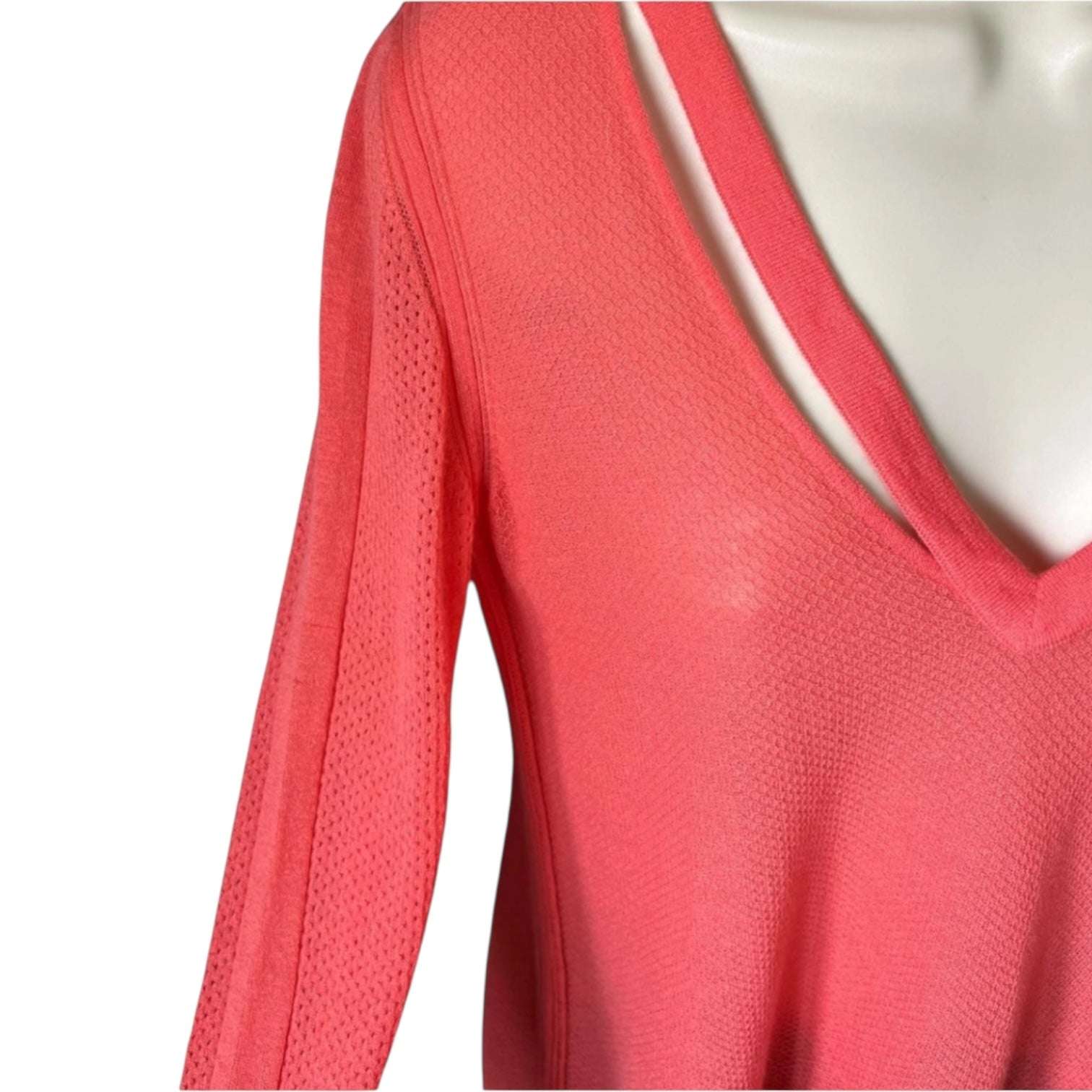 Missoni Cashmere Crochet Jumper – Boho Cut-Out, Open Back, Lightweight Knit, IT 40 (UK 8) – pre-loved
