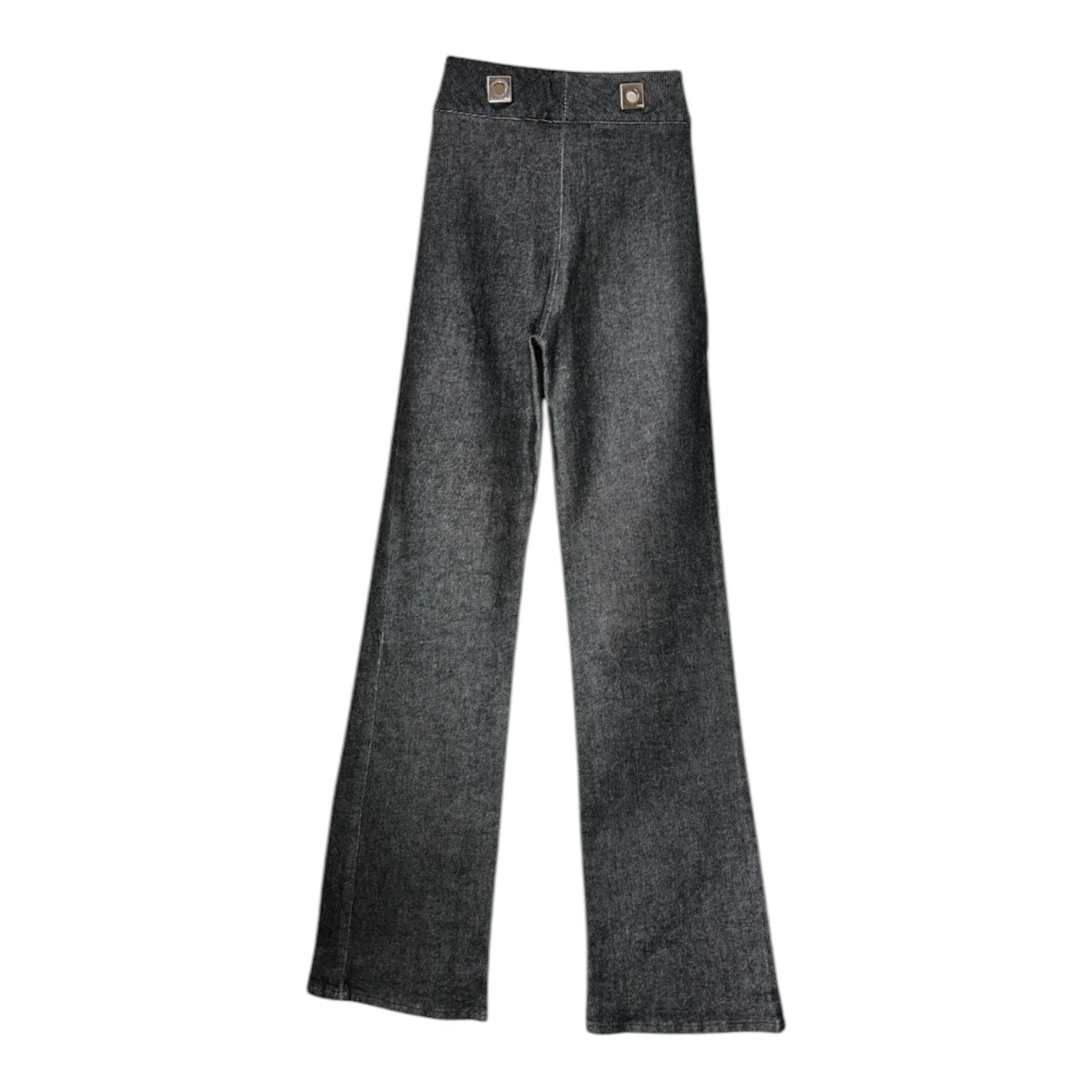 Vintage Fendi High Rise Logo Cut-Out Bootcut Jeans – 30