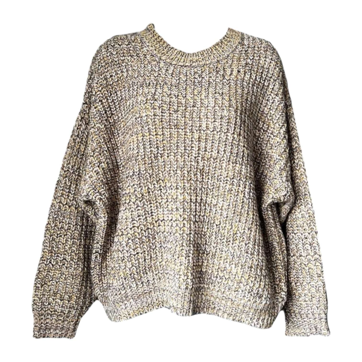 The Great Chunky Oversized Alpaca-Blend Jumper – Melange, US0 – pre-loved