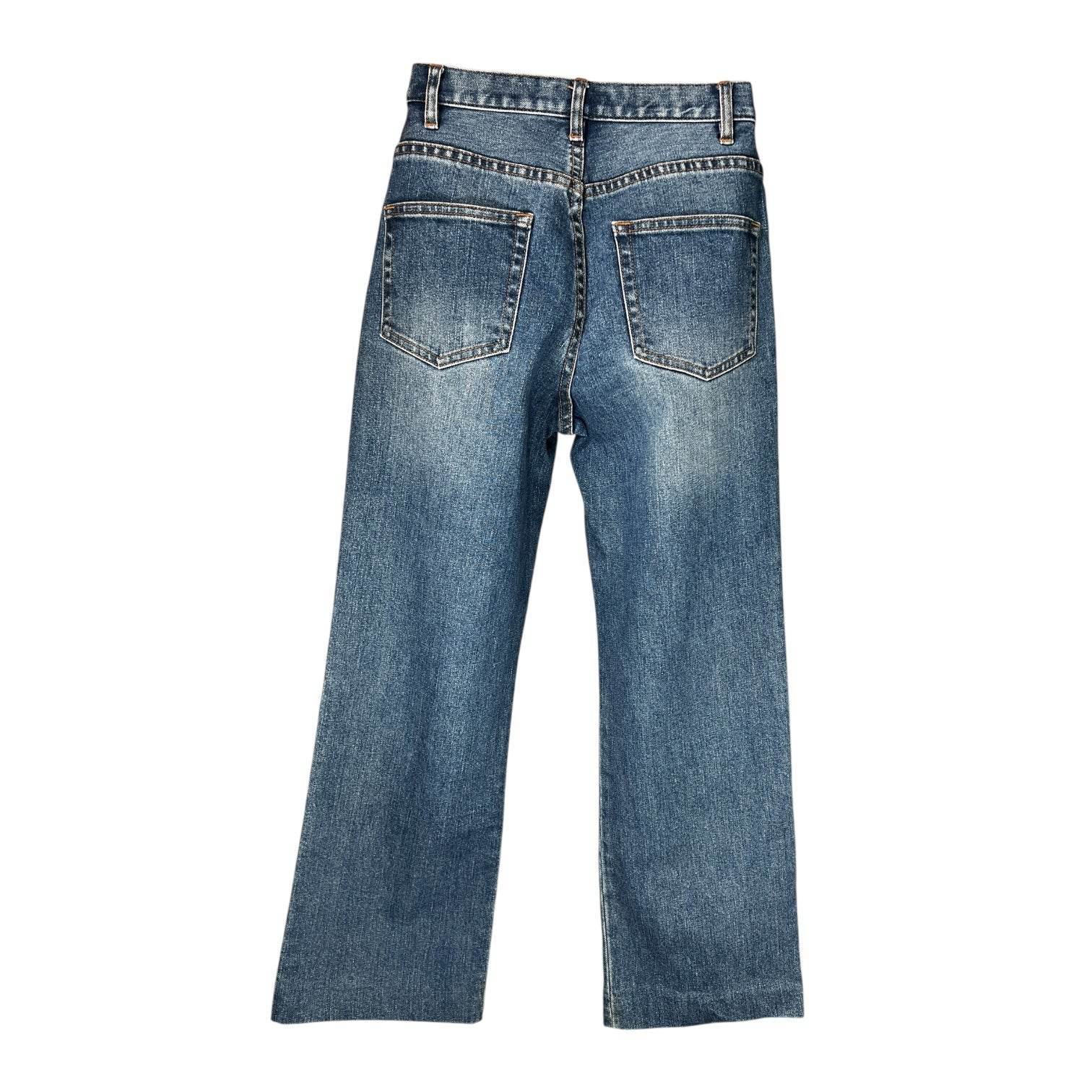 A.P.C. Sailor High Waist Cropped Jeans – Modern Straight Leg