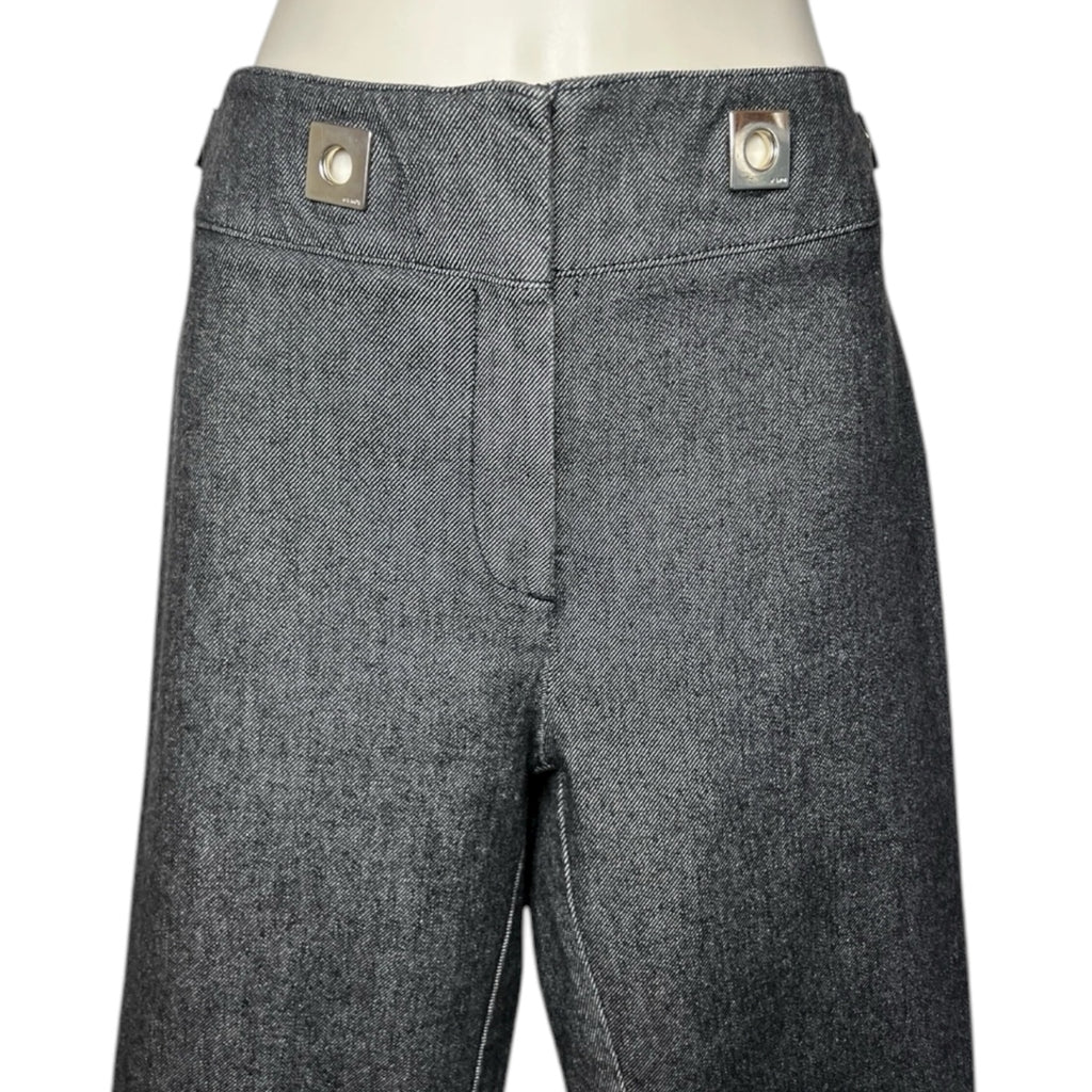 Vintage Fendi High Rise Logo Cut-Out Bootcut Jeans – 30