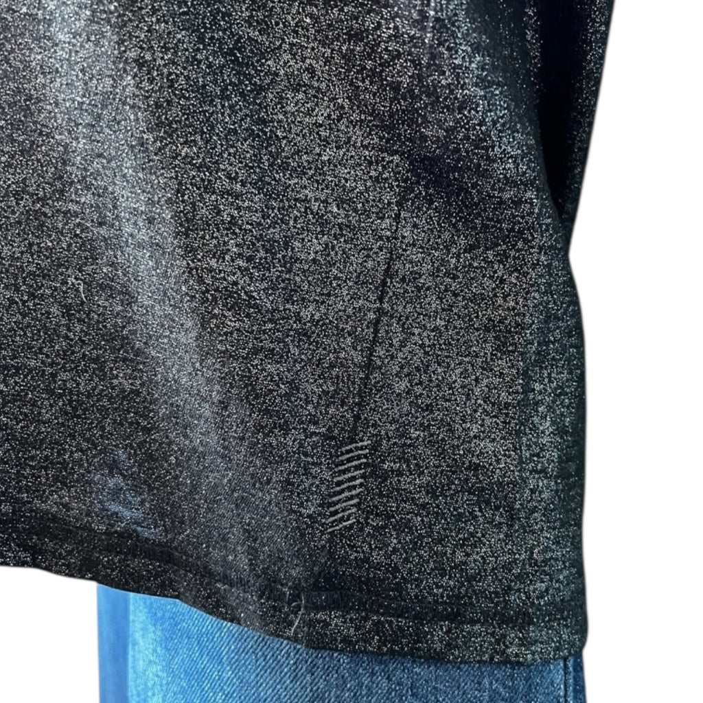 Paige Metallic Crew Neck T-Shirt - S