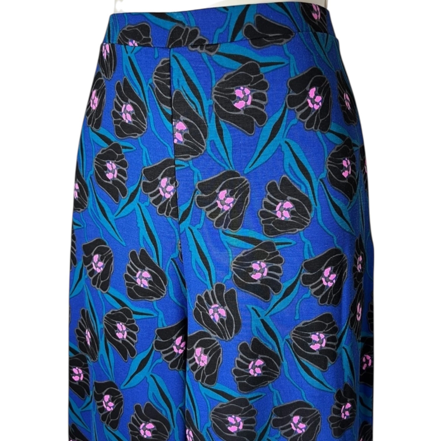 Diane von Furstenberg Brooklyn Fortune Vine Jersey Flared Pants – US8