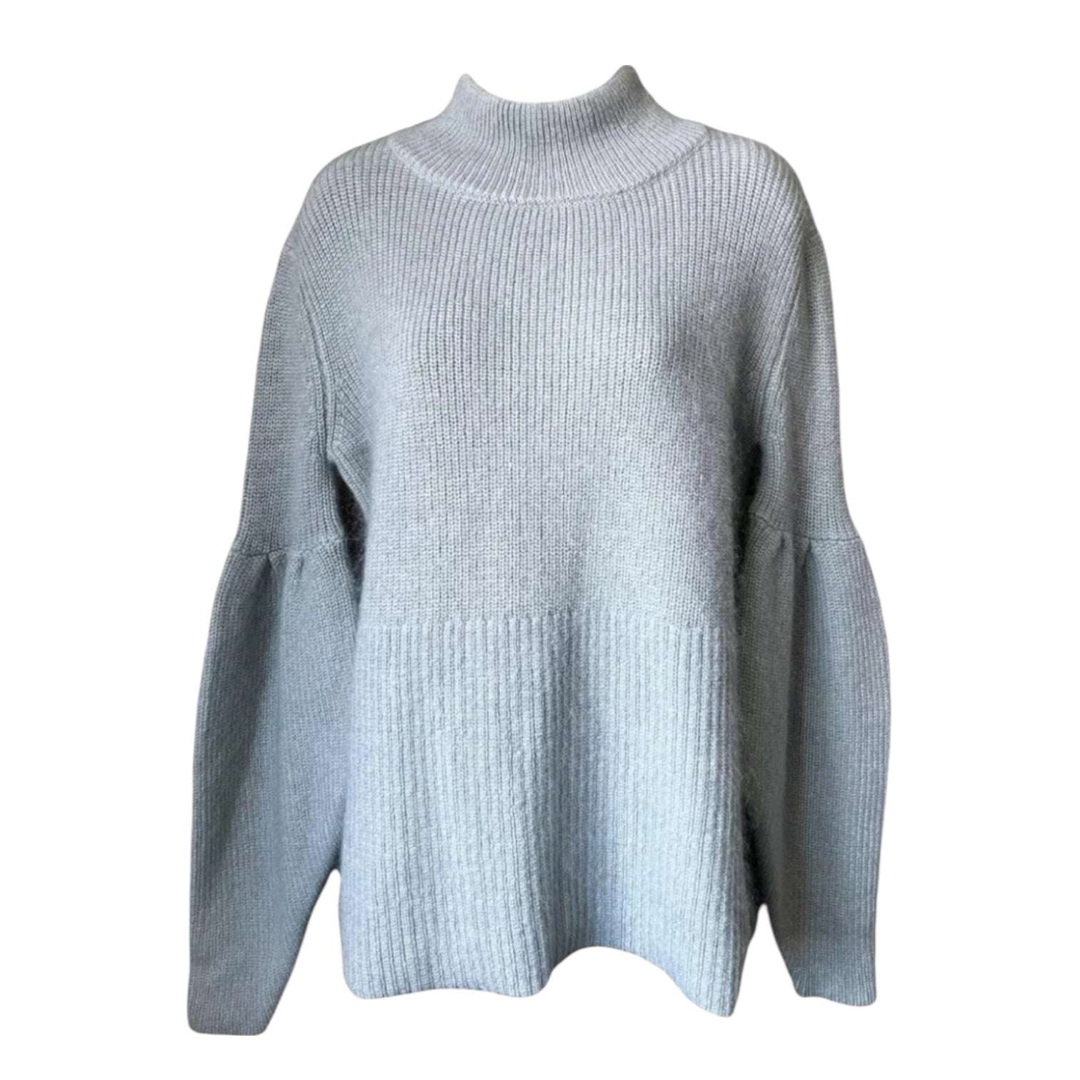 Viktoria & Woods Chunky Mohair-Blend Oversized Jumper – High Neck, UK 6–8 – pre-loved