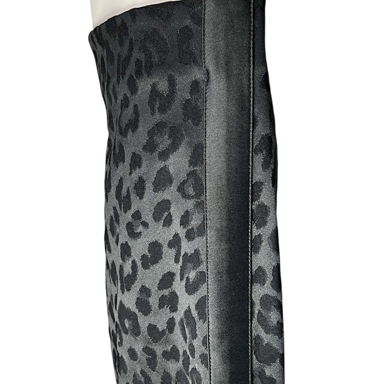 Veronica Beard Honolulu Leopard Jacquard Tuxedo Trousers – Tailored Fit, US 4 – pre-loved