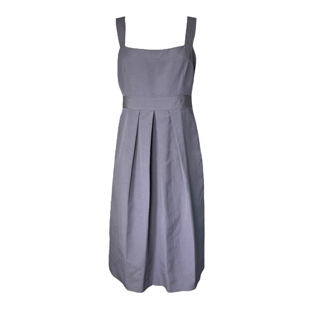 Vintage Moschino Cheap & Chic Pinafore Dress – Cord Linen Blend, UK12