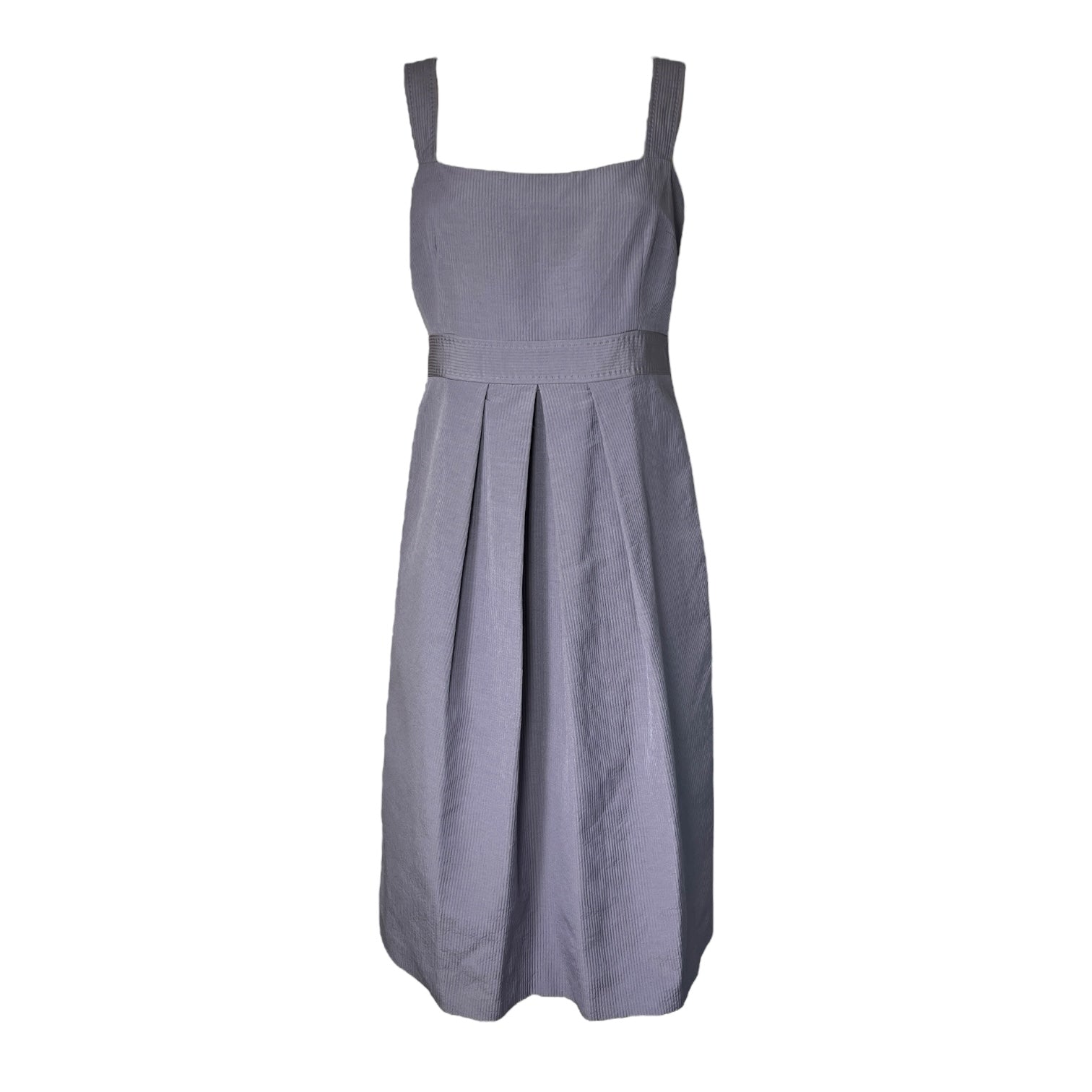 Vintage Moschino Cheap & Chic Pinafore Dress – Cord Linen Blend, UK12