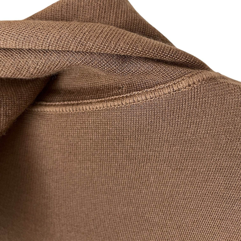 Max Mara Wool Hooded Midi Lounge Dress – Relaxed Fit, Size S – pre-loved